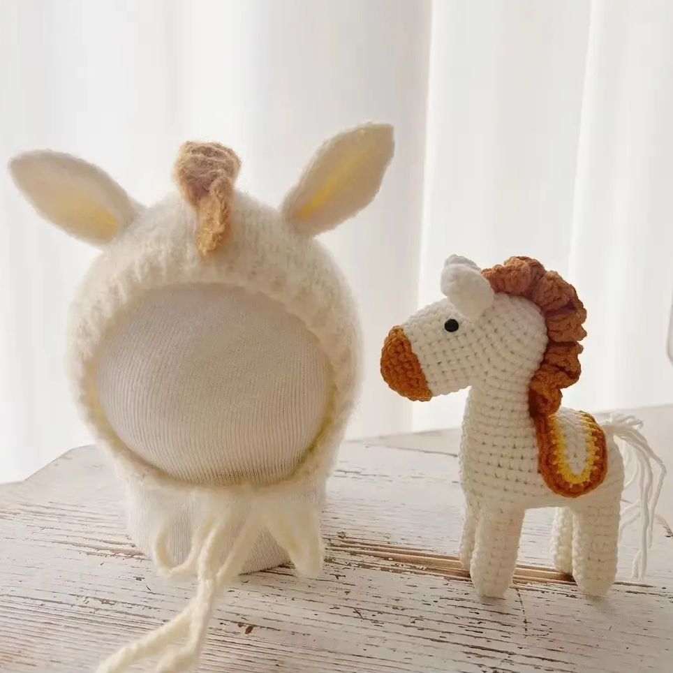 horse doll & hat-14